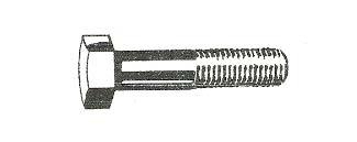 . 2 ½ to 24 lengths Hex Head Bolts 6 thread 5/16.. 3 to 7 lengths 3/8.. 2 ½ to 12 lengths 1/2.