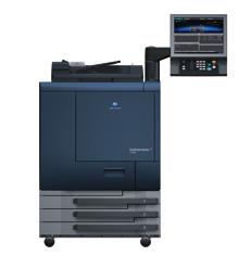 bizhub PRESS C6000/C7000/P (main unit) Professional finishing starts right inside the bizhub PRESS C6000/C7000/P a variety of advanced features ensures the production of sophisticated document