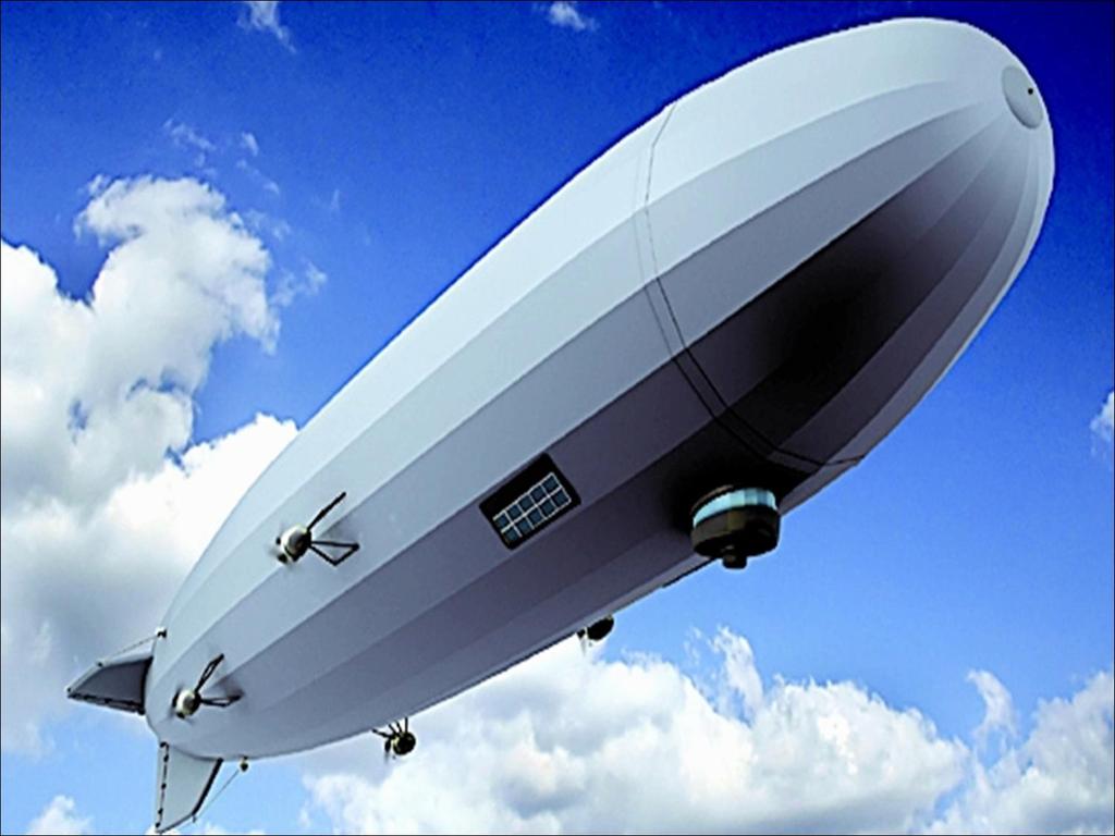 Dirijabilele și zeppelinele, combinã un balon cu gaz mai ușor decât aerul, cu elici pentru navigațe și manevrabilitate.