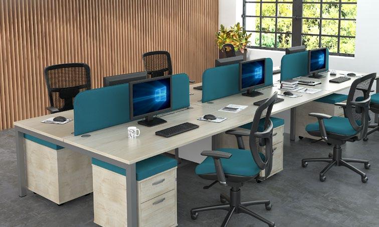 Vibe - Desktop screens Vibe is a new range of made-to-order, designer office screens, available in a multitude of fabric colour options.