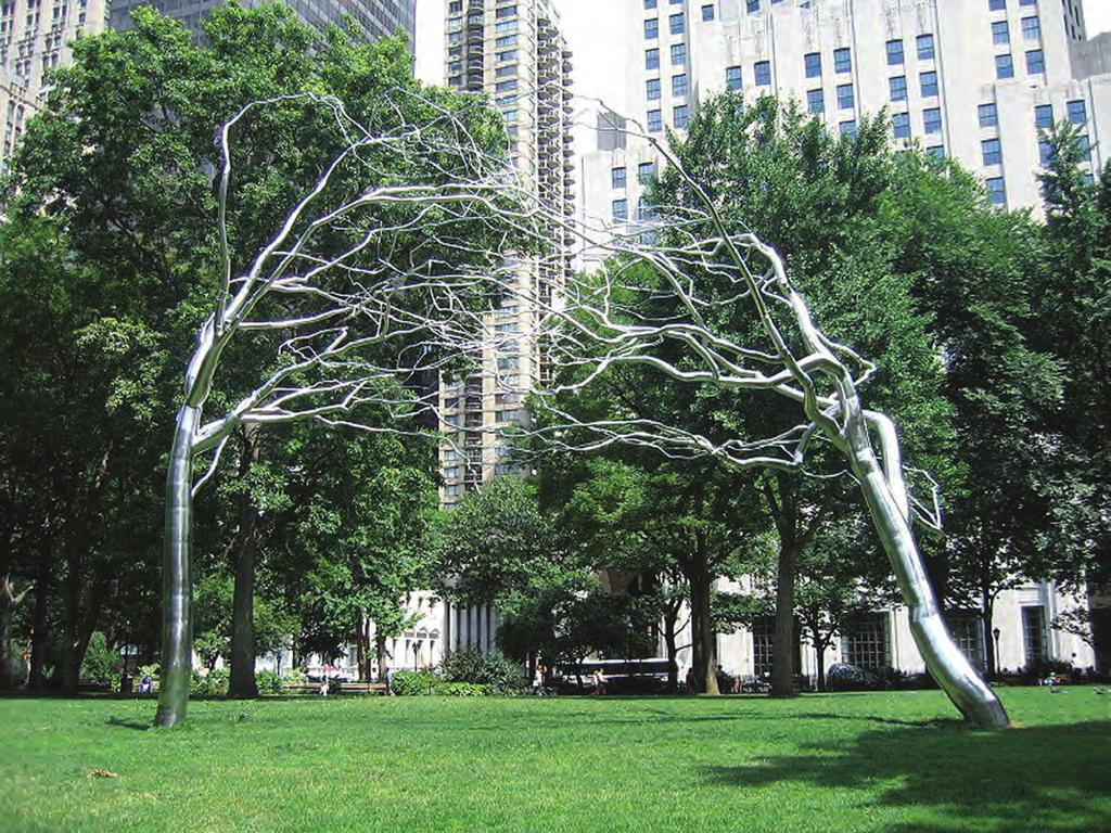 SECTION 1 ART STUDIES (continued) Conjoined 1 Madison Square Gardens New York City (07) by Roxy Paine stainless steel (12m 19cm 13m 72cm) 1 Conjoined to join or become joined together 4.