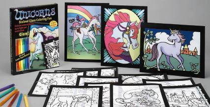 95 Unicorns Youngsters will love to color the magical world of the unicorn!