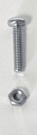 screws (1) - M4 nut M8 NUTS HOLE