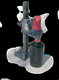 for drilling uneven surfaces Double insulated construction Swiveling water valve can be rotated full 360 degrees for added convenience Engineered for both vertical & horizontal drilling Total weight: