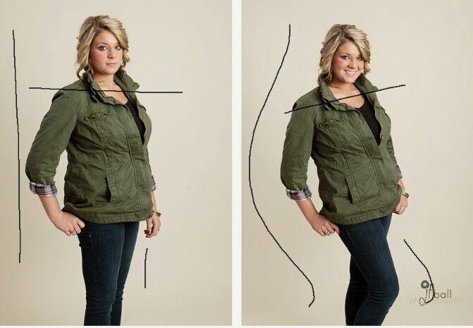 DESIGN THINKING IN PHOTOGRAPHY: MODELS Skinny arm on hip Thinify (turn body slightly towards camera shoulders back,