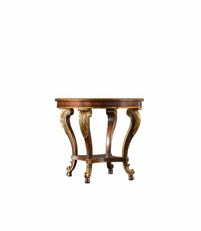 END TABLE 4502-41-360 Shown in non-standard Old World finish.