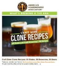 Advertising in the Audience Homebrewers and beer enthusiasts What s Brewing @ the AHA e-newsletter will achieve results for you and your