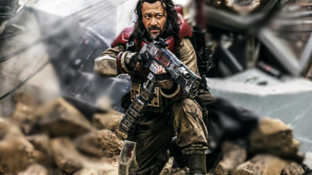 Baze Malbus as seen at the Battle of Scarif in Rogue One. (via YouTube) 3.