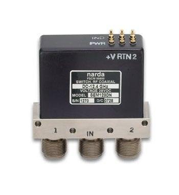 DC-6.5 GHz SPT SEM Series y Stdard Features Include: Latching Models, Failsafe Models, TTL Logic Control, Indicator Circuits Specifications SPT, SMA (F), DC to 8 GHz