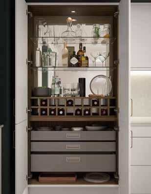 suits all your needs. The Portland Oak finish is a decadent option for your superb Chef s pantry.