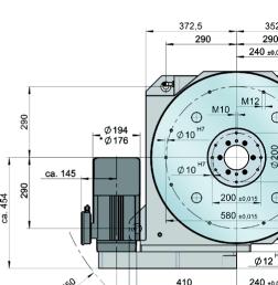 screwing depth 15 mm Limit switch M12x1 Brake motor (terminal housing size depends on the moto