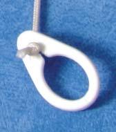 No need to struggle with untying of knots - the cord can be easily removed enabling the blind to be