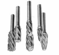 4 Set #7W - Chatterless Countersink Set containing a,,, and inch Carbide Countersink. Specify Center Line Angle desired.