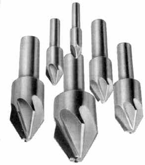 Single Flute Countersink. Specify Center Line Angle desired. High Speed Steel $58.