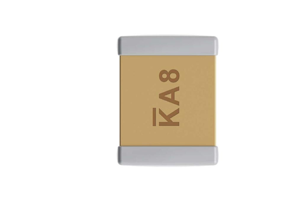 High Voltage X7R Dielectric, 3,000 VDC (Commercial Grade) Capacitor Marking (Optional): These surface mount multilayer ceramic capacitors are normally supplied unmarked.