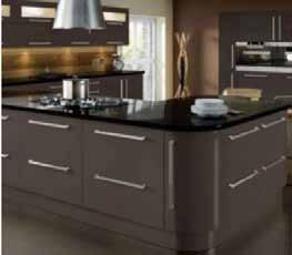 No Compromise on Quality Modern Our modern kitchens can be supplied either with solid wood doors &