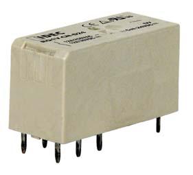 RQ Series RQ Series PCB Relays Switches & Pilot Lights Display Lights IDEC RQ relays are low-profile, PCB relays that provide quality within a compact package. Size equals value.