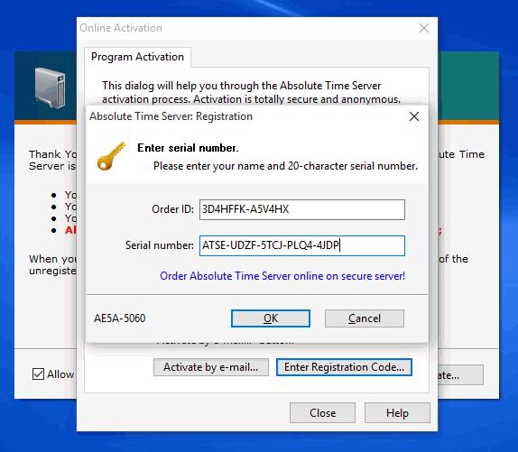 Public domain Time Server accessed using the Internet. Local Time Server installed on a common PC, such as the Dispatch client console PC.