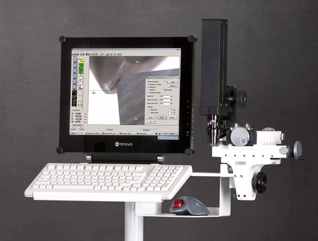 S11 THE PC-VIDEO MEASURING SYSTEM: SEEING BETTER, GRINDING MORE PRECISELY New technologies call for more and more precise and complex tools at constantly shrinking times.