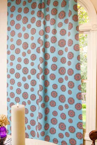 Curtains Our curtains come in two styles, a sheer fabric to soften light