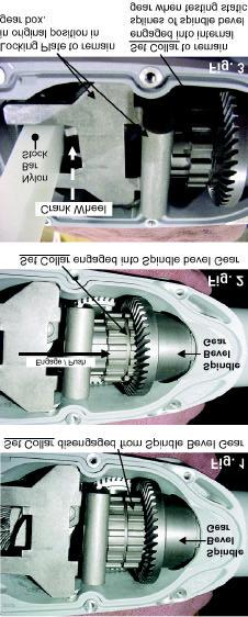 -9-00 d 9 SDS Max combined drill/chisel hammer: To check static slip of clutch Secure hammer gear box in a machinists vise. Install service fixture #-0-00 into front spindle.
