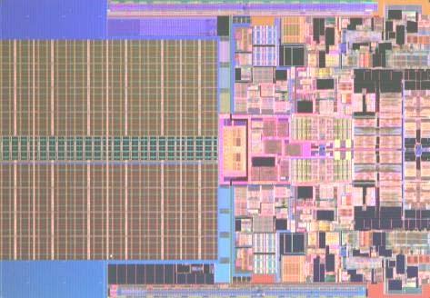 Penryn Die Photo 45 nm next generation Intel Core TM 2 family processor 410 million