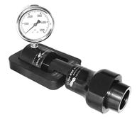 The lamprite Gage uses a common tool holder as the interface between the gage and machine spindle, eliminating the need for a high-priced precision adapter for each different spindle size (only