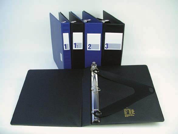 20/Each Presentation inders Letter 3 Angled -Ring inder Ideal for reports, meeting and catalogues! 8 1 2" x 11".