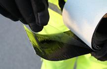 Cold Plastic Methyl Methacrylate (MMA) - A two component road marking system which is highly durable and is suitable for use in areas with high traffic wear such as
