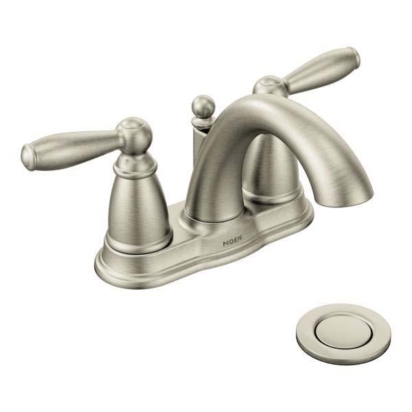 TWO HANDLE IN BRUSHED NICKEL #6620 8
