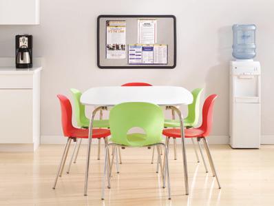 Choose from a variety of resiliet surfaces, sizes ad styles to fit your workspace eeds.