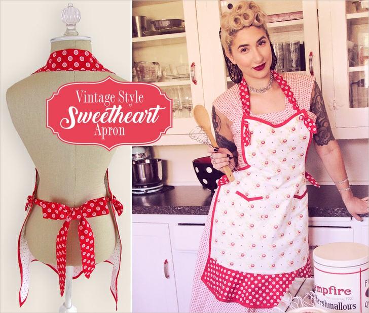 As with store-bought aprons, our design is meant to be one-size-fits-all.