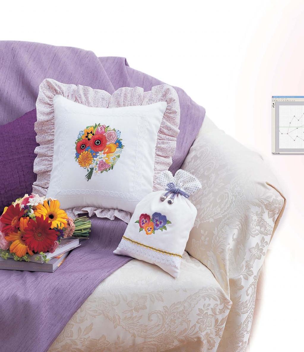 Realize your embroid Creating individual embroidery projects is now easier than ever!