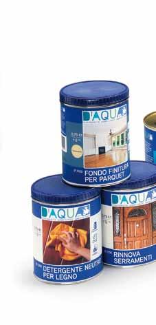 30 D AQUA SIRCA RANGE D AQUA SIRCA provides a complete solution for all of your needs for maintaining, renovating or recolouring wood and iron.
