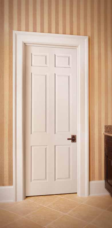 BOSTONIAN Contemporary and Classic A contemporary look suited towards nearly any home style, the Bostonian interior door combines old-world charm with