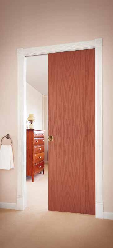 FLUSH INTERIOR Smooth Simplicity Our Interior flush doors are available in a wide range of finish colours and woodgrains.