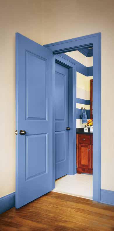 CAMBRIDGE Bold and Graceful Bold with clean lines, this smooth surfaced, moulded interior door screams classical grace while maintaining a certain