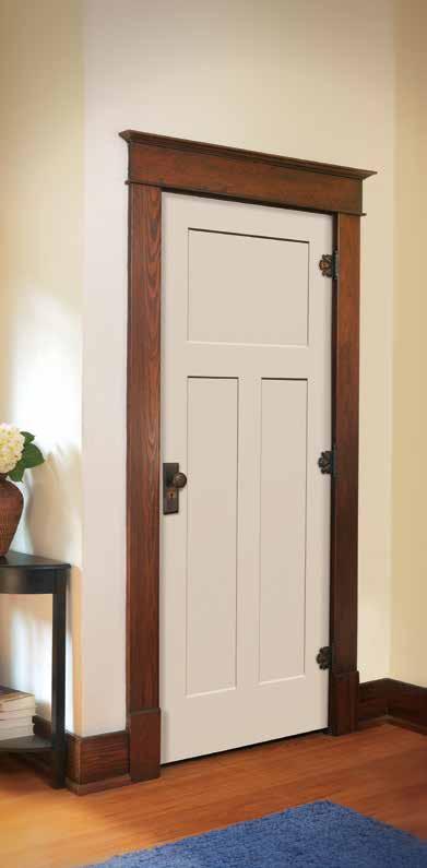 CRAFTSMAN Clean and Classic One of our most popular doors, the Craftsman III is the ultimate door for those seeking to have it all:
