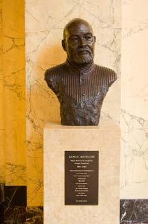James DePriest This sculpture of Maestro James DePriest was a gift from friends of