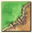 This is how roads, cities, monasteries and fields will be created, one tile at a time. To score points, players will need to place followers on these tiles.