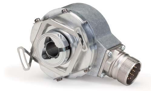 Incremental rotary encoders, and especially absolute rotary encoders, from HEIDENHAIN are well suited to this purpose.
