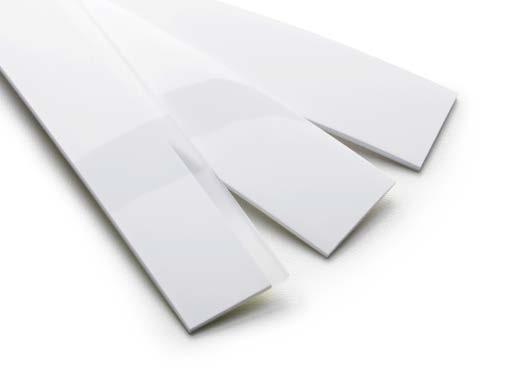 The balancing sheet s material strength of 2.0 mm ensures sufficient freedom from distortion for the pressed board.