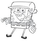 July Activity Who s at home plate? SpongeBob is dressed in his uniform and ready to play! Connect the dots to see what sport SpongeBob is dressed to play. Then color him in your favorite team colors.