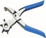 558/5P Revolving punch pliers with 6 punches handles made of sheet