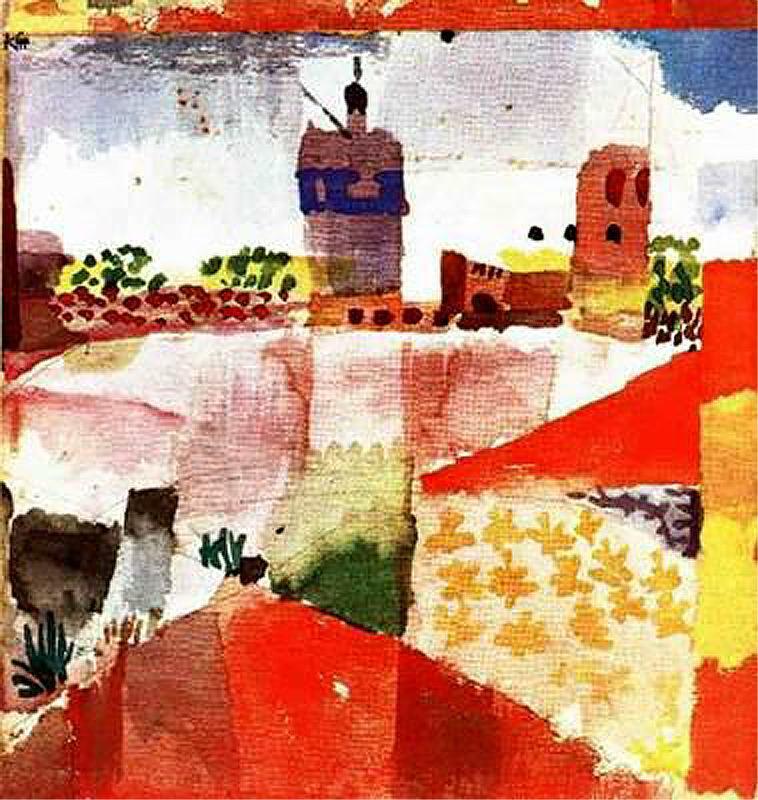 Paul Klee Some of Klee s works are more abstract than others. This painting is considered semi-abstract. Klee became an abstract artist.