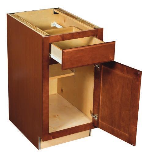 CABINET SPECS VERDE CABINET UPGRADE Sustainable Options Verde gives you something truly special; an environmentally friendly cabinet construction. Built with ½ (NAUF) plywood.