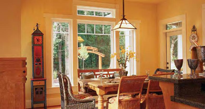 800 CASEMENT & AWNING Pro Series 800 Casement & Awning windows are constructed of quality wood with high-quality vinyl clad exterior to combine low-maintenance exterior with the natural beauty of