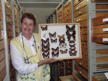 BUTTERFLY TIMES Lepidopterist Discovers New Butterflies and Moths Because she lived on a farm in an area where there were not many children, I had to make my own fun, said Dr.