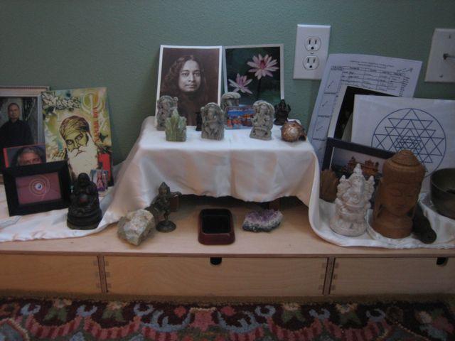Step #2 for Manifesting YOUR Soul Mate Nature Abhors a Vaccuum Create an altar, even a tiny one. The one shown is more elaborate than necessary.