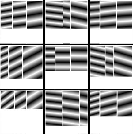 The ratio of these areas defines the overall luminosity of the image point. An example of this kind of hologram, created at the department is shown in Figure 4.